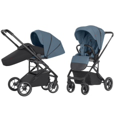 Прогулянкова коляска з реверсивним блоком Carrello Alfa BF CRL-5508 Indigo Blue