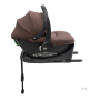 Автокрісло Bair Orbit з базою Isofix i-Size choco