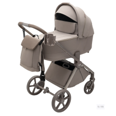 Коляска 2в1 Bair Pixel Chrome PT-01 Cappuccino Soft