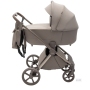 Коляска 2в1 Bair Pixel Chrome PT-01 Cappuccino Soft