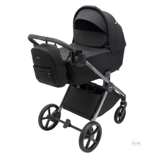 Коляска 2в1 Bair Pixel Chrome PC-01 Black Rock