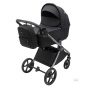 Коляска 2в1 Bair Pixel Chrome PC-01 Black Rock