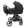 Коляска 2в1 Bair Pixel Chrome PC-01 Black Rock