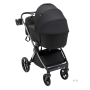 Коляска 2в1 Bair Pixel Chrome PC-01 Black Rock