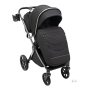 Коляска 2в1 Bair Pixel Chrome PC-01 Black Rock