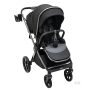 Коляска 2в1 Bair Pixel Chrome PC-01 Black Rock