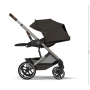 Коляска 2в1 Cybex Balios S 2026 TPE Chocolate Brown