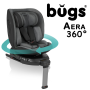 Автокрісло Bugs Aera 360° – i-Size, ISOFIX, 0–36 кг, поворот 360°  Iron Grey