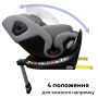 Автокрісло Bugs Axis 360° – i-Size, ISOFIX, 0–36 кг, поворот 360° Cloud Grey