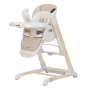 Стільчик для годування і гойдалка Carrello Cascata CRL-10303 Cream Beige Wooden