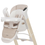 Стільчик для годування і гойдалка Carrello Cascata CRL-10303 Cream Beige Wooden