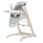 Стільчик для годування і гойдалка Carrello Cascata CRL-10303 Ash Grey Wooden