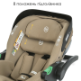 Автокрісло El Camino i-FIX+ ME 1110 Natural Beige
