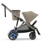 Прогулянкова коляска Cybex e-Gazelle S Almond Beige