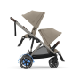 Прогулянкова коляска Cybex e-Gazelle S Almond Beige