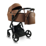 Коляска 2в1 iBebe i-stop Gloss Eco 22 Brown