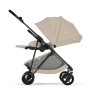 Коляска Melio Carbon 2026 Almond Beige (з бампером)