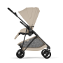 Коляска Melio Carbon 2026 Almond Beige (з бампером)