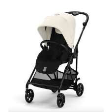 Прогулянкова коляска Cybex Melio Carbon Canwas White