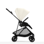 Прогулянкова коляска Cybex Melio Carbon Canwas White