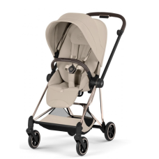 Прогулянкова коляска Cybex Mios Style Collection 5.0 Cozy Beige шасі Rosegold