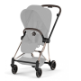 Прогулянкова коляска Cybex Mios Style Collection 5.0 Cozy Beige шасі Rosegold