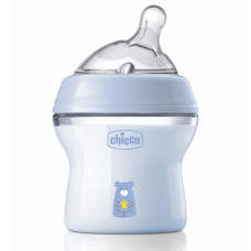 Пляшечка пластик Natural Feeling NEW, 150 мл, 0м+ синій