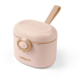 Портативний контейнер для сухої суміші (240 мл.) з герметичною кришкою та ложечкою беж/ "Babyono"