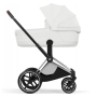 Коляска 2в1 Cybex Priam Style 5.0 Chrome Off White