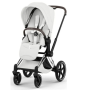 Коляска 2в1 Cybex Priam Style 5.0 Chrome Off White