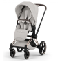 Коляска 2в1 Cybex Priam Style 5.0 Rosegold City Grey