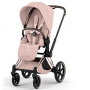 Коляска 2в1 Cybex Priam Style 5.0 Rosegold Peach Pink