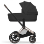 Коляска 2в1 Cybex Priam Style 5.0 Rosegold Sepia Black