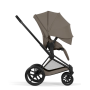 Коляска Cybex Priam Comfort 2в1 Matt Black Coconut Brown