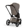 Коляска Cybex Priam Comfort 2в1 Matt Black Coconut Brown