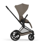 Коляска Cybex Priam Comfort 2в1 Matt Black Coconut Brown