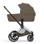 Коляска 2в1 Cybex Priam Style 5.0 Chrome Coconut Brown