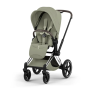 Коляска 2в1 Cybex Priam Style 5.0 Chrome Sage Green