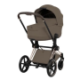 Коляска 2в1 Cybex Priam Style 5.0 Rosegold Coconut Brown