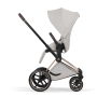 Текстиль для прогулянкового блоку Priam 5.0 Style Collection 2026 City Grey