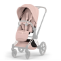 Текстиль для прогулянкового блоку Priam 5.0 Style Collection 2026 Peach Pink