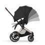Текстиль для прогулянкового блоку Priam 5.0 Style Collection 2026 Sepia Black