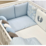 Комплект постільної білизни для новонародженого Арт Дизайн "Геометрія блакитна"