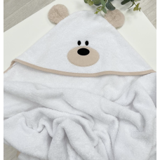 Рушник-куточок Тедді білий