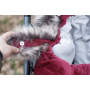 Зимний конверт в коляску X-lander X-Cuddle Velvet Fuchsia
