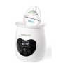 Электрический подогреватель BabyOno Natural 2в1, с дисплеем и функцией стерилизации, белый 