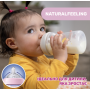 Бутылочка пластик Natural Feeling NEW, 330 мл, 6м+