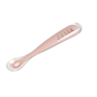 Силіконова ергономічна ложка - рожевий