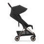 Прогулянкова коляска Cybex Coya Sepia Black шасі rosegold 