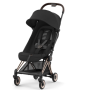 Прогулянкова коляска Cybex Coya Sepia Black шасі rosegold 
